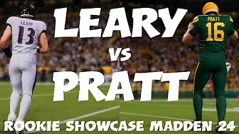 Devin Leary Vs Michael Pratt Rookie Showcase Madden 24 thumbnail