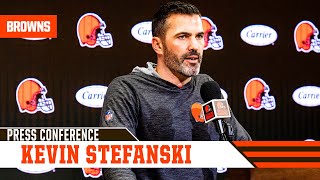 Kevin Stefanski | End of Draft Press Conference | Cleveland Browns