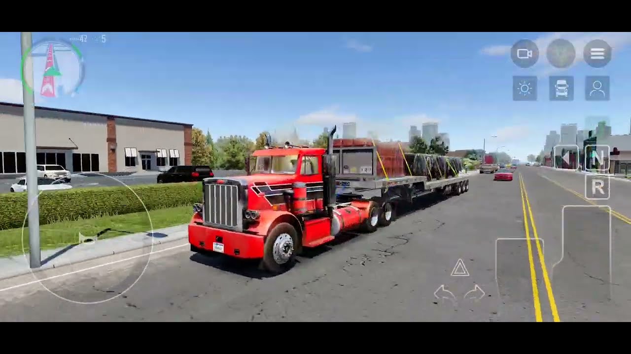 Truck Simulator Big Rigs Gameplay | Long Tralier Truck| Android Mobile Game
