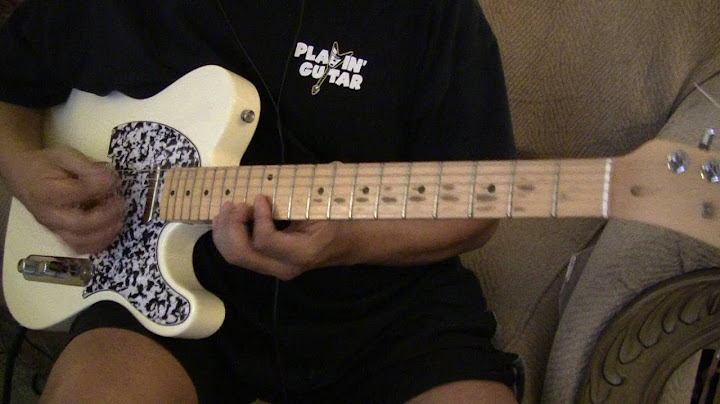 Hyperactive! Guitar version - Guitar performance video thumbnail