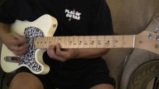 Thomas Dolby - Hyperactive - Guitar Play along