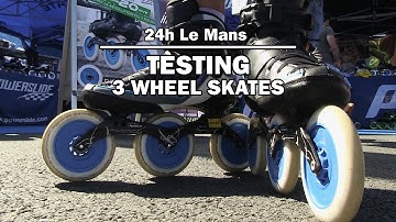 24h Le Mans - Testing Triskates - short