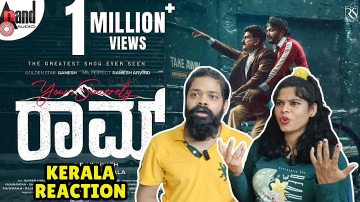 Your's Sincerely RAAM First Look Teaser REACTION | ⭐Ganesh | Ramesh Aravind | J.Anoop Seelin