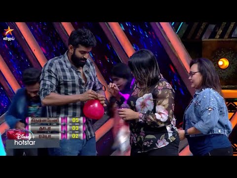 வாங்க விளையாடலாம் | Ep: 33 | Balloon Bursting Task | Mr and Mrs Chinnathirai