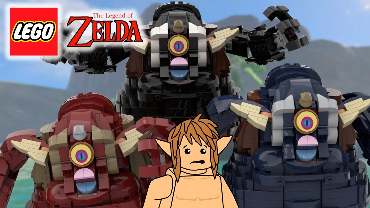 The Legend of Zelda 4K Lego Movie - A Link to the Brick 