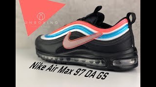 Nike Air Max 97 OA GS ‘Neon Seoul’ | UNBOXING & ON FEET | fashion shoes | 201
