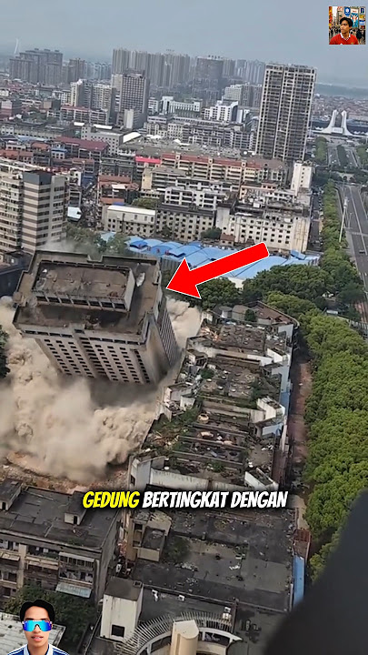Crazy Process of Destroying a Giant Building!
