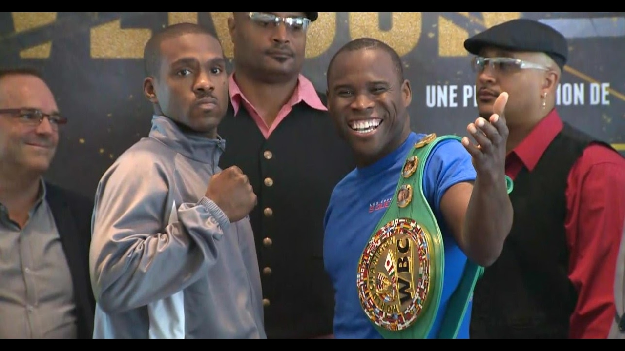 Adonis Stevenson vs Thomas Williams Face Off Full Press Conference in Quebec LpGodwin Donald