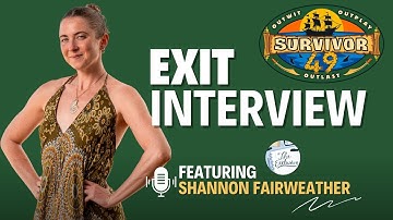 Survivor 49 Exit Interview: Shannon Reacts to Her Blindside and That Awkward Hug Moment With Sage