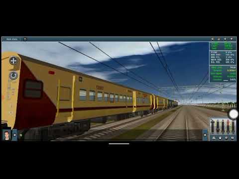 Delhi to ghaziabad route activity gameplay part 2 by indian train game star