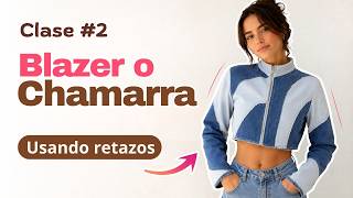 Chaqueta en Retazos ✂️ Desarrollo de Diseño y proceso de Confección