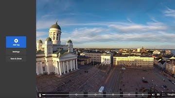 How to create a narrated VR experience  with sequential hotspots?