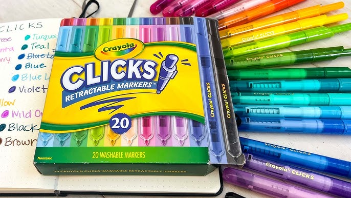 Crayola Bold & Bright Washable Markers Set