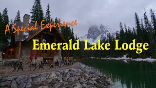 【4K】A UNIQUE EXPERIENCE AT THE EMERALD LAKE LODGE, YOHO NATIONAL PARK, CANADIAN ROCKIES