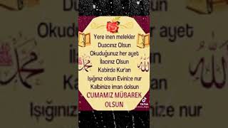 cumaniz mubarek olsun..