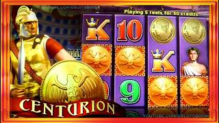 Centurion 1st Experience, Play & Live Bonus!!! - 5c Aristocrat Video Slots in CASINO