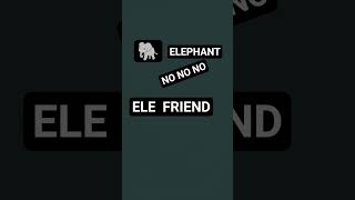 elephant no no no elefriend#automobile #technology