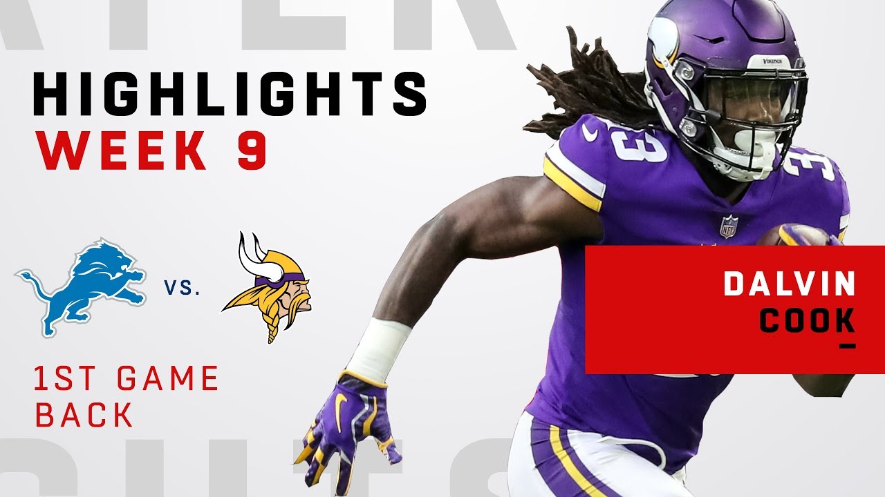 touchdown traduccion Dalvin Cook Highlights from His First Game Back!