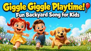 Giggle Giggle Playtime! π Fun Backyard Song for Kids | Tickleroo TV