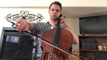 Three Octave C Major Scale Cello