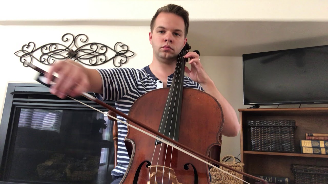 Three Octave C Major Scale Cello - YouTube