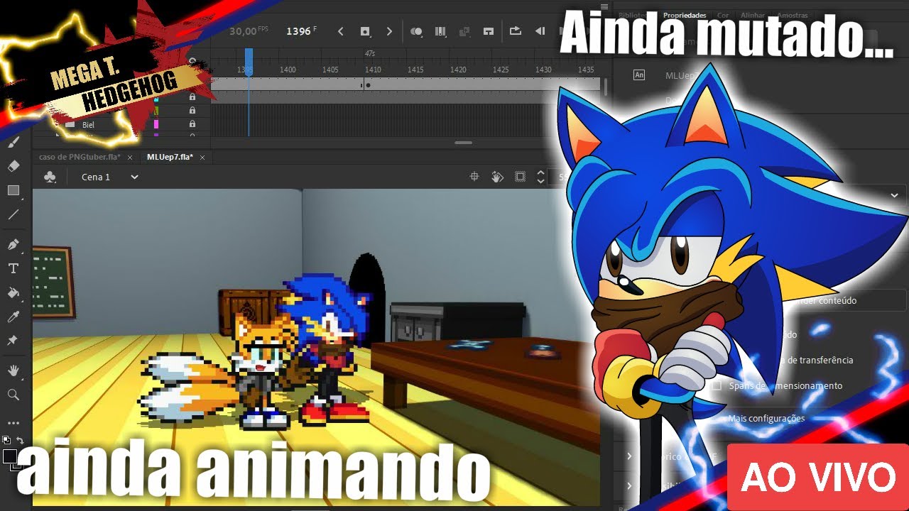 Mutado, mas animando... - Live Animando MLU (ou tentando né XD) - MTH ...