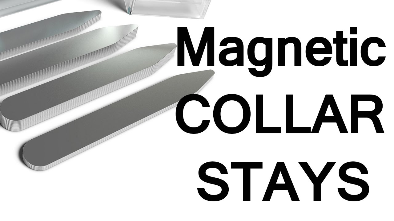 Magnetic Shirt Collar Stays, How To Keep Dress Shirt Collars In Place