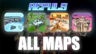 Gameplay of All REPULS.io Maps