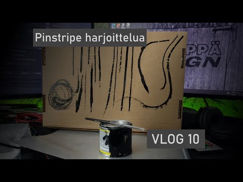 Video: Mikä on pinstripe -maali?