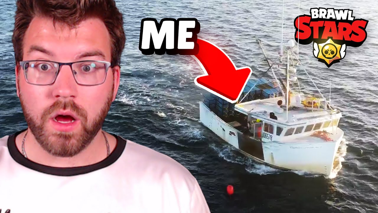 I Played Brawl Stars On A Lobster Boat 🦞