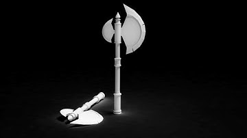 Modeling simple axe 3ds max beginner tutorial
