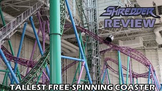 Shredder Review, Nickelodeon Universe (NJ) Gerstlauer Spinner | Tallest Free-Spinning Coaster