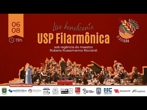 USP Filarmônica toca em prol do combate à fome em Ribeirão Preto – PROJETO ALIMENTA RIBEIRÃO.