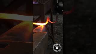 Forging a Candle Snuffer #shorts @ChristCenteredIronworks
