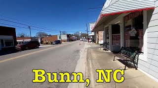 Would you visit or move to Bunn, NC? | Town Center Walk Through