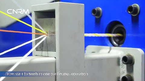 Automatic 3 strand 4 strand twisted pp pe rope making machine from China