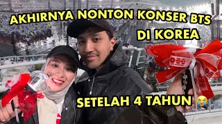 AKHIRNYA NONTON KONSER BTS DI KOREA 😭💜 SETELAH 4 TAHUN WAMIL 😭💜