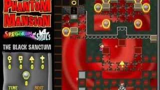 Phantom Mansion Black Broken Face