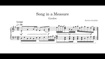 Song in a Measure, Garden | Musescore