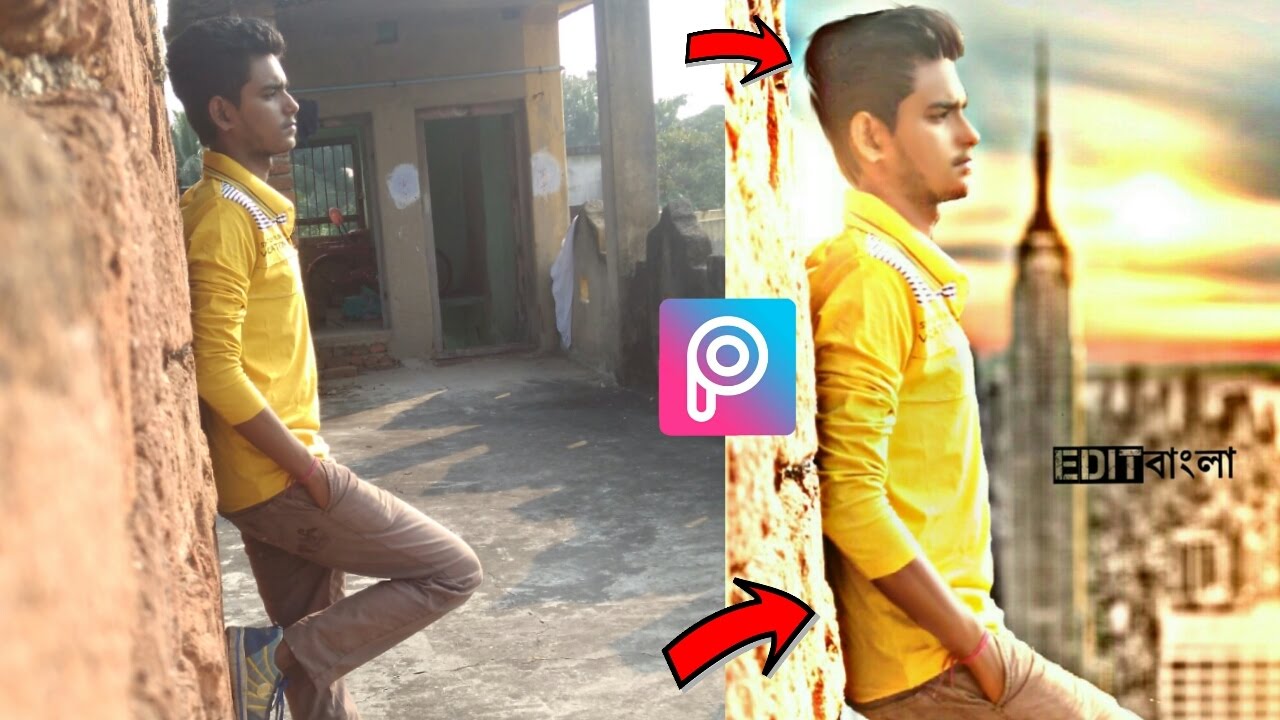 Picsart Editing Tutorial Background Change Picart Editing