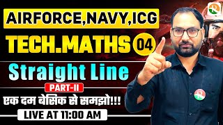 VIRAT Batch 2.O / Straight Line # 02 / Maths for Airforce, Navy, ICG, BSF / Airforce Maths Class