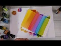 Clean and simple alcohol ink cardmaking #aliexpress || April 2019
