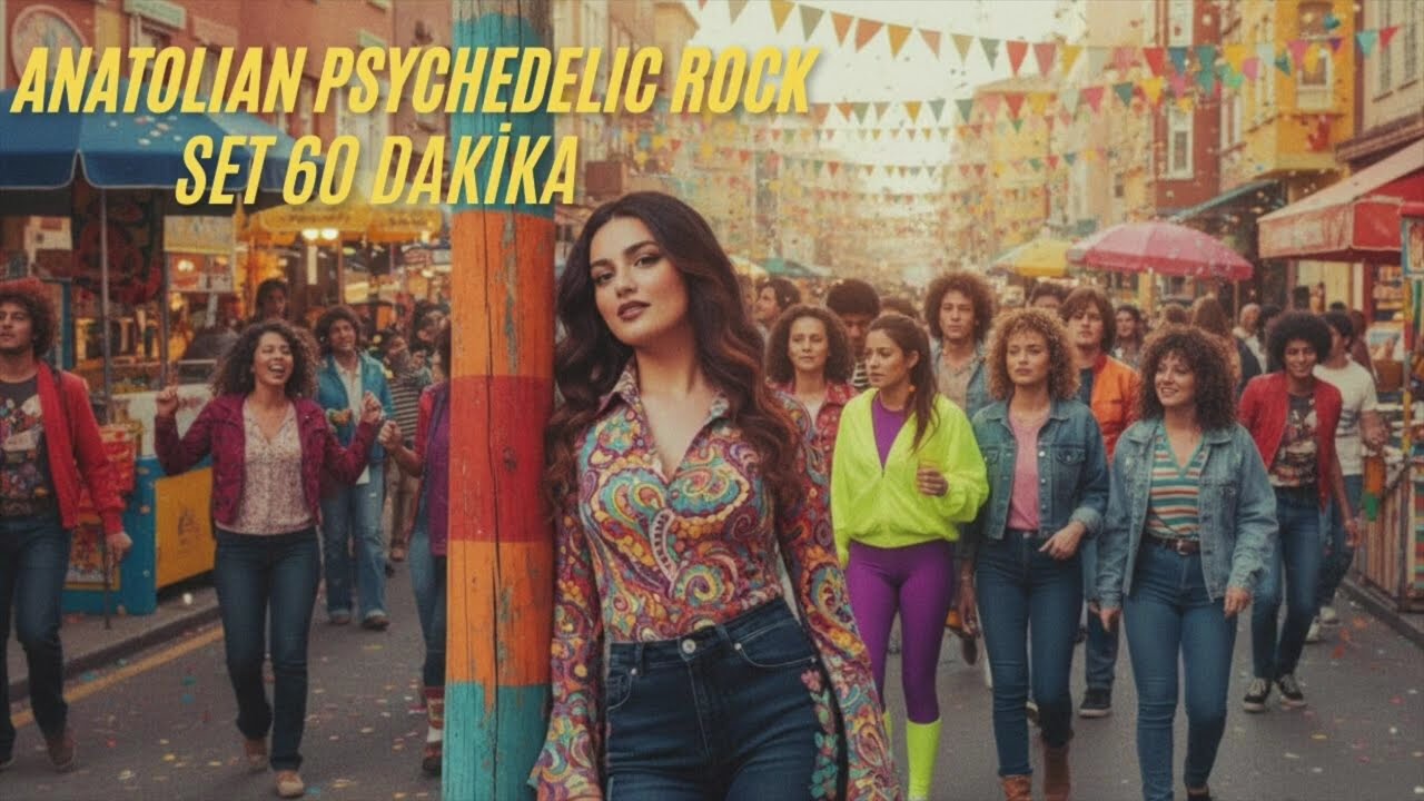 Anadolu Rock Fusion Bir Saatlik Enerjik Set / Anatolian 70's Psychedelic Rock | 60 DAKİKA