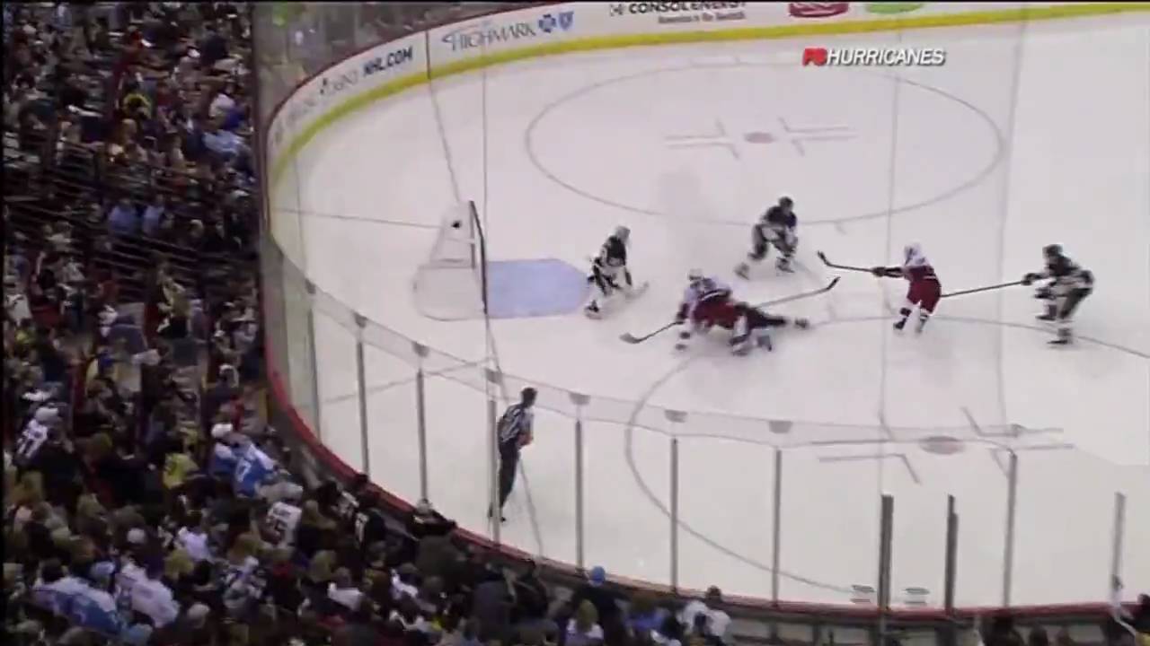 Jamie McBain scores first career goal, defeats the Penguins in OT with