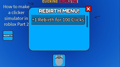 How to make a clicker simulator in Roblox Studio 2025 Part 2