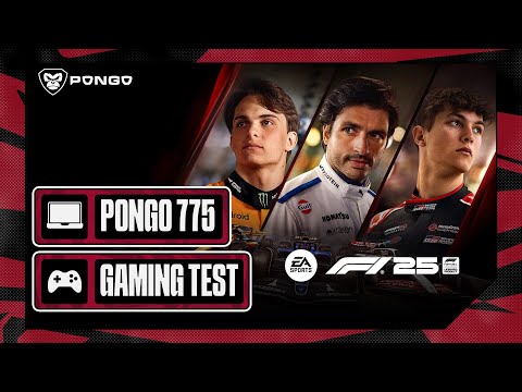 BENCHMARK | F1® 25 | PONGO 775