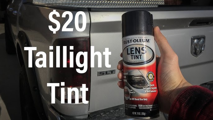 Rust-Oleum Automotive 253256 10-Ounce Lens Tint Spray, Translucent