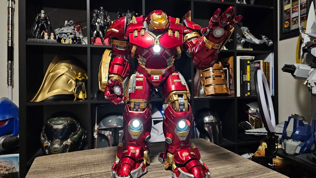 FondJoy Iron Man Mark 44 Hulkbuster Figure (Review) 4K - YouTube