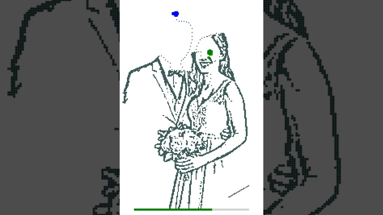 Wedding Couple Portrait Animation | AI Photo to Sketch Art