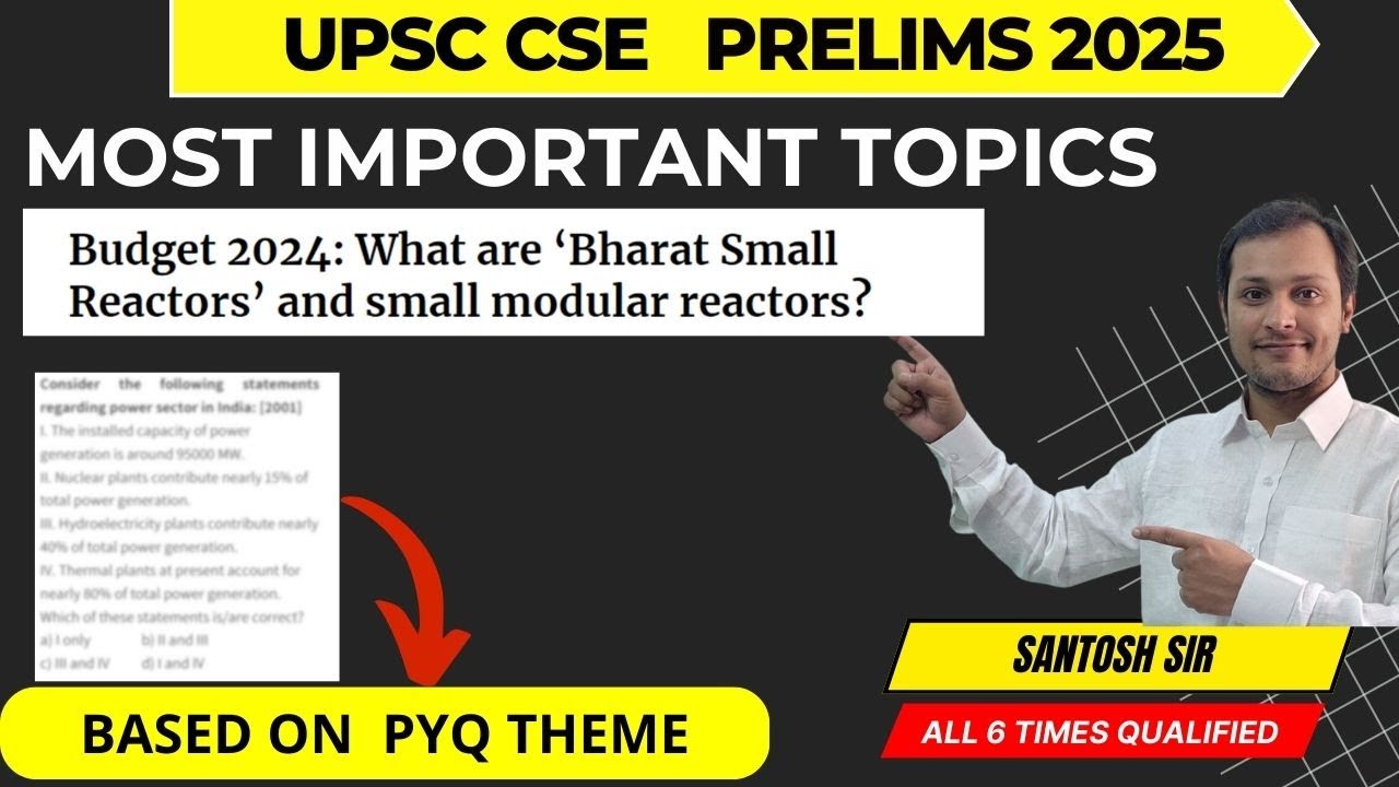 PRELIMS 2025 MOST IMPORTANT TOPICS - YouTube